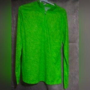 Keep Cool Mens Long Sleeve Shirt with Collar Sz Large